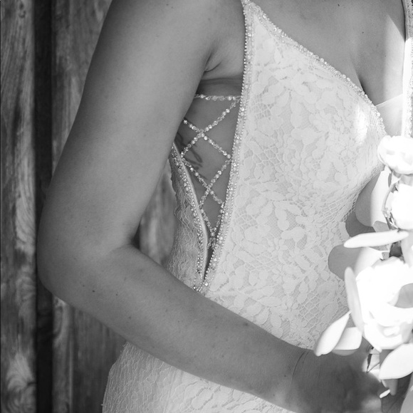 Beautiful Rebecca Ingram Wedding Dress - Picture 3 of 4